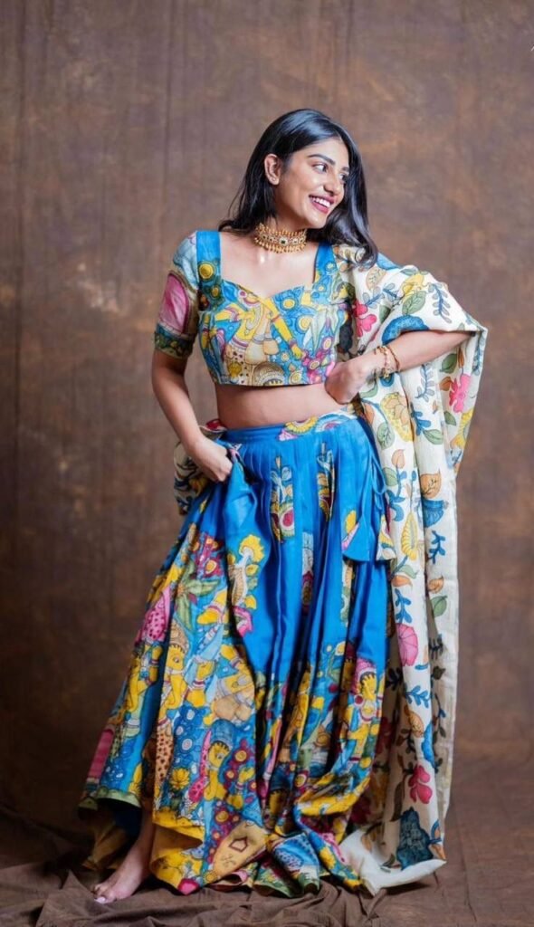 Tranding Newly Launching Kalamkari Print Lehenga Choli