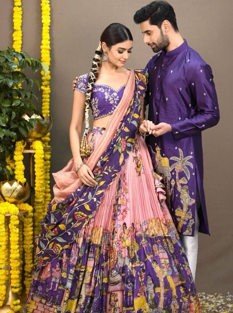 Newly Launching Kalamkari Lehenga Choli